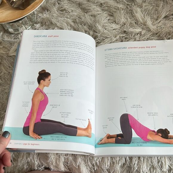 Namaslay Softcover Instructional Yoga Book By Candace Moore - Picture 10 of 17